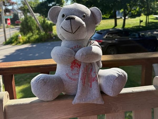Sandy's keepsake bear example
